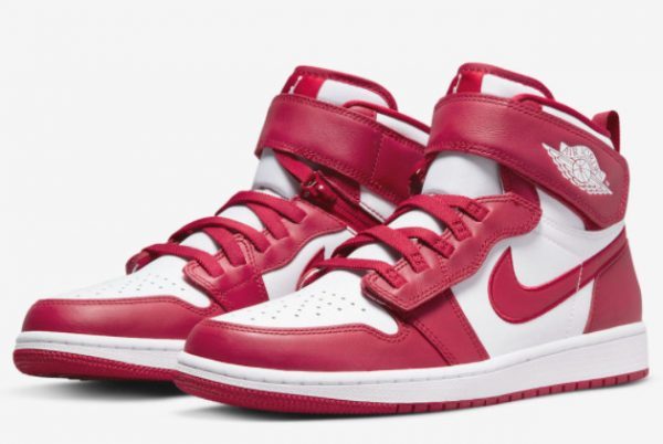 2022 Air Jordan 1 Flyease White Pink Basketball Shoes CQ3835-601-2