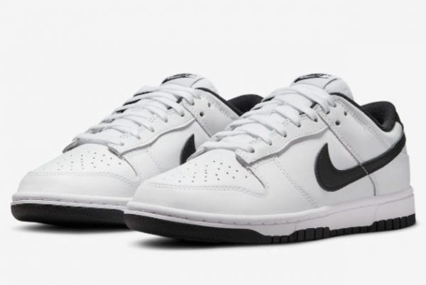 2022 Brand New Nike Dunks Low White and Black DD1503-113-2