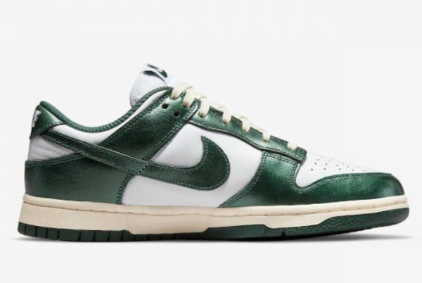 2022 Nike Dunk Low Vintage Green Training Shoes DQ8580-100-1
