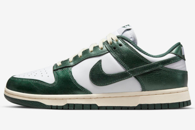 2022 Nike Dunk Low Vintage Green Training Shoes DQ8580-100
