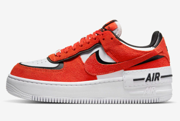 Cheap Nike AF1 Air Force 1 Shadow Chicago Red White DQ8586-800