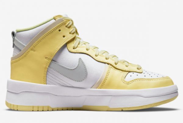 New Nike Dunk High Up White Lemon For Sale DH3718-105-1
