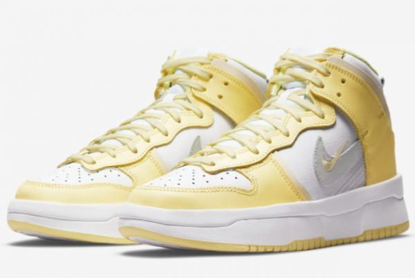 New Nike Dunk High Up White Lemon For Sale DH3718-105-2