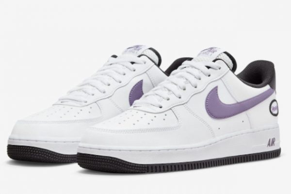 Nike Air Force 1 Low Hoops White Canyon Purple For Sale DH7440-100-2