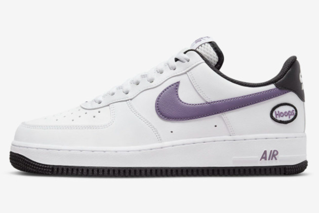Nike Air Force 1 Low Hoops White Canyon Purple For Sale DH7440-100