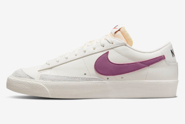 Nike Blazer Low ’77 White Yellow Purple On Sale DA6364-106