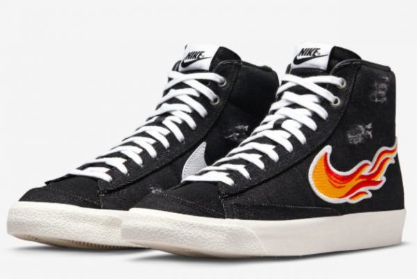 Nike Blazer Mid Cleveland Rocks Casual Shoes DQ7635-001-2