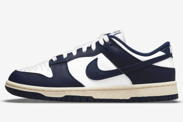 Nike Dunk Low Vintage Navy Top Quality DD1503-115
