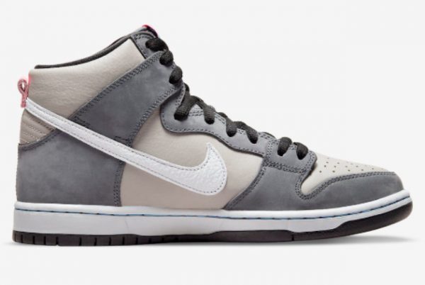 Nike SB Dunk High Medium Grey Sneakers On Sale DJ9800-001-1