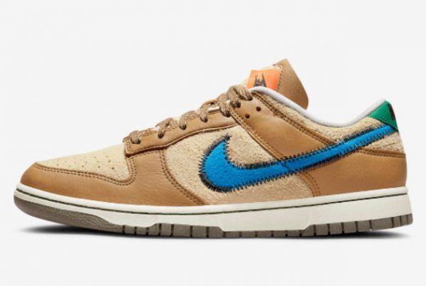 size? x Nike Dunk Low Dark Driftwood/Photo Blue-Rattan Outlet DO6712-200