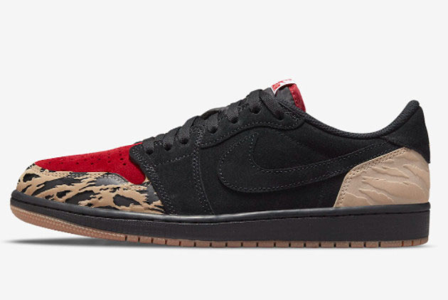 SoleFly x Air Jordan 1 Low Carnivore Latest Release DN3400-001