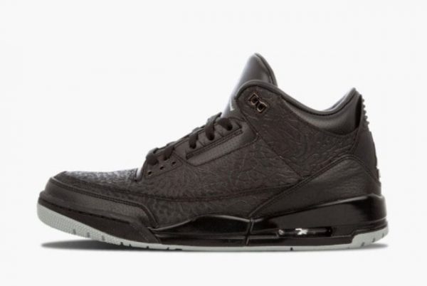 2022 Air Jordan 3 Black Flip Basketball Shoes 315767-001