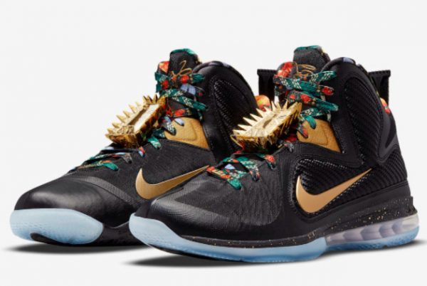 2022 Nike LeBron 9 Watch The Throne Online Store DO9353-001-2