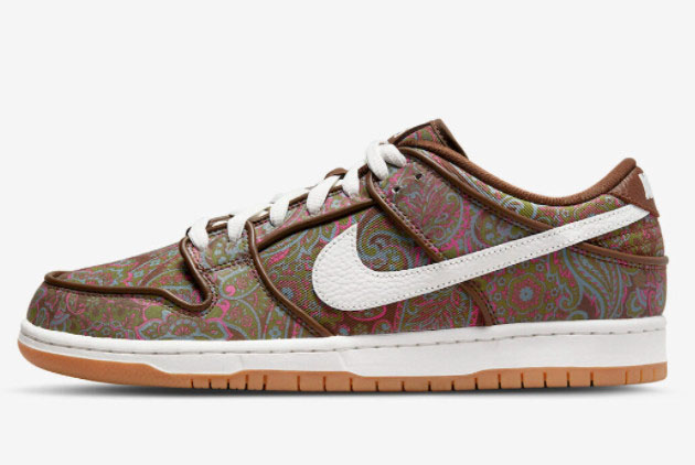 2022 Nike SB Dunk Low Paisley For Sale DH7534-200