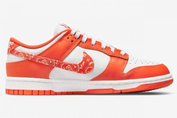 Latest Release Nike Dunk Low Orange Paisley DH4401-103-1
