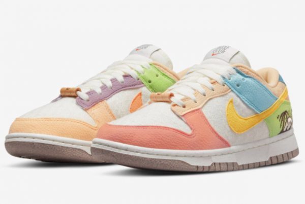 2022 New Colorway Nike Dunk Low Sun Club DQ0265-100-2