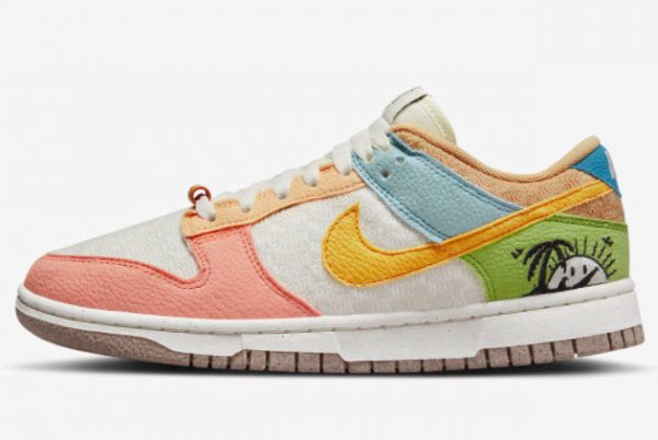 2022 New Colorway Nike Dunk Low Sun Club DQ0265-100