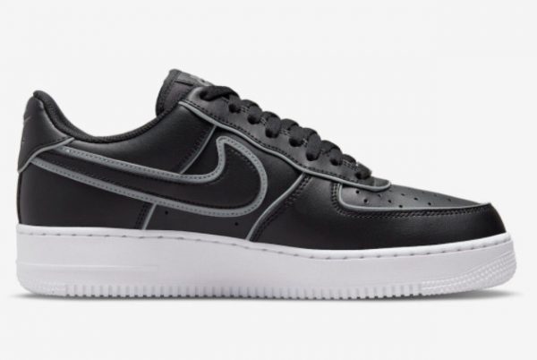 2022 Nike AF1 Air Force 1 Low Black Reflective DQ5020-010-1
