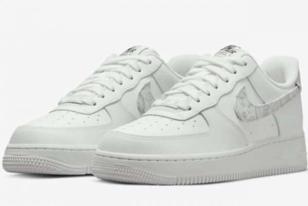 2022 Nike Air Force 1 Low White Paisley For Sale DJ9942-100-2