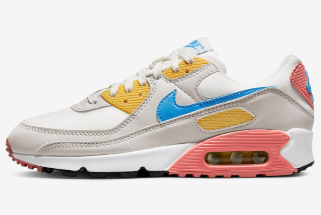 2022 Nike Air Max 90s Multicolor Sneakers For Sale DJ9991-100
