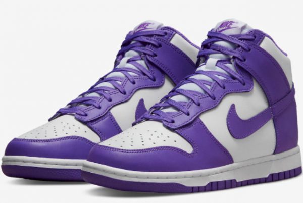 2022 Nike Dunk High Court Purple Womens Shoes DD1869-112-2