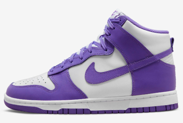 2022 Nike Dunk High Court Purple Womens Shoes DD1869-112