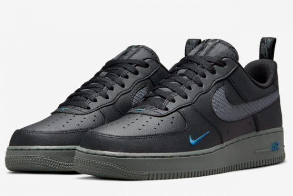 2022 Releases Nike Air Force 1 Black Blue DR0155-002-2