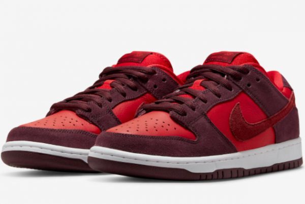 Latest Release Nike SB Dunk Low Cherry For Sale DM0807-600-2