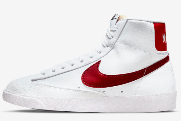 Nike Blazer Mid ’77 Next Nature Cherry Sneakers For Sale DQ4124-103