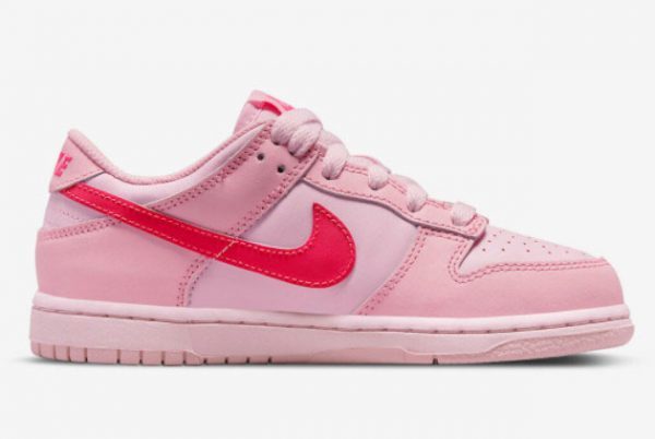 Nike Dunk Low GS Triple Pink Sneakers On Sale DH9756-600-1