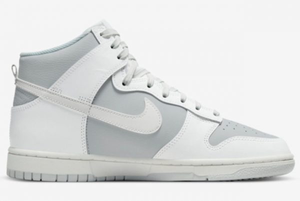 Latest Release Nike Dunk High Grey White Shoes DJ6189-100-1