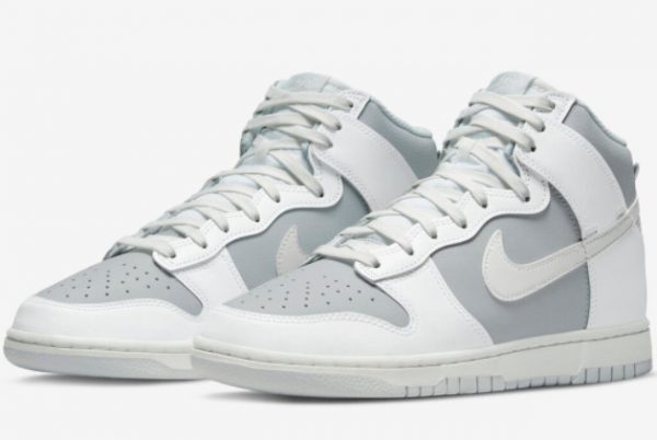 Latest Release Nike Dunk High Grey White Shoes DJ6189-100-2