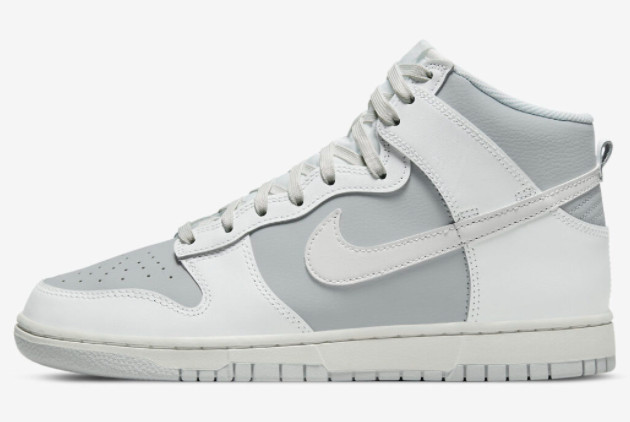 Latest Release Nike Dunk High Grey White Shoes DJ6189-100