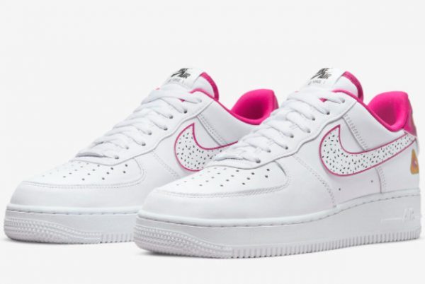 New Nike Air Force 1 Dragonfruit White Pink For Sale DV3809-100-2