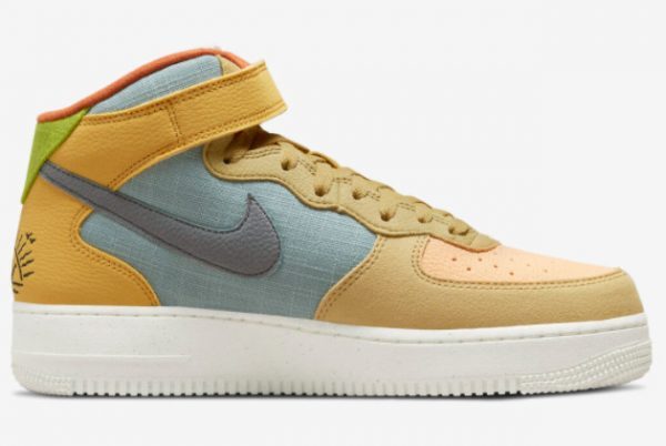 Nike Air Force 1 Mid Sun Club Sneakers On Sale DQ4530-800-1