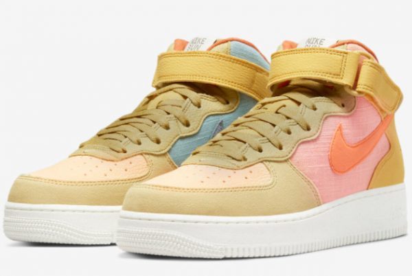 Nike Air Force 1 Mid Sun Club Sneakers On Sale DQ4530-800-2