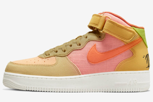 Nike Air Force 1 Mid Sun Club Sneakers On Sale DQ4530-800