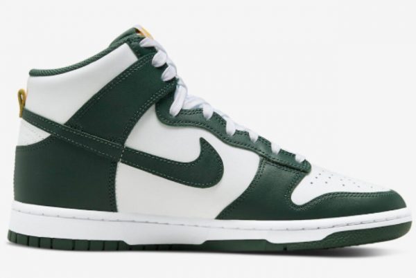 Nike Dunk High Green Gold Sneakers On Sale DD1399-300-1