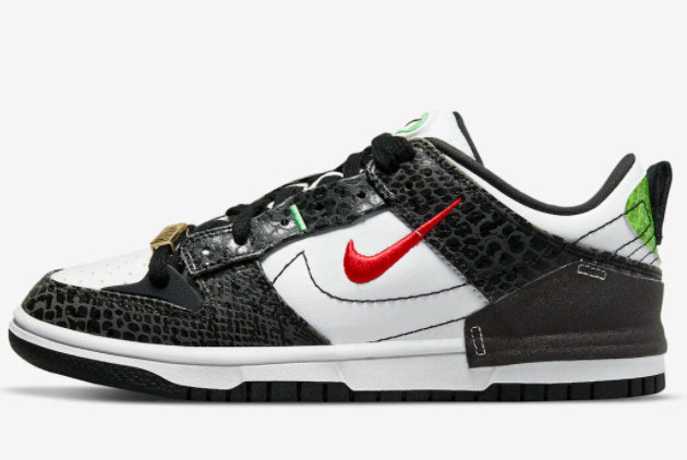 Nike Dunk Low Disrupt 2 Just Do It White Black For Sale DV1490-161
