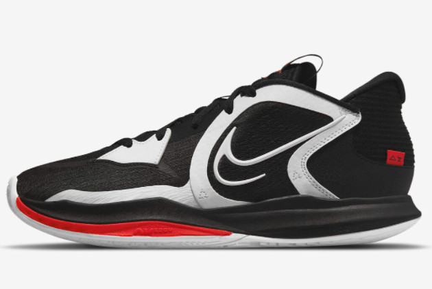 Nike Kyrie Low 5 Black/White-Chile Red For Sale DJ6012-001