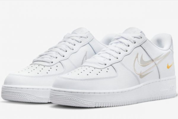 2022 Cheap Nike Air Force 1 Multi Swoosh Casual Shoes DX2650-100-2