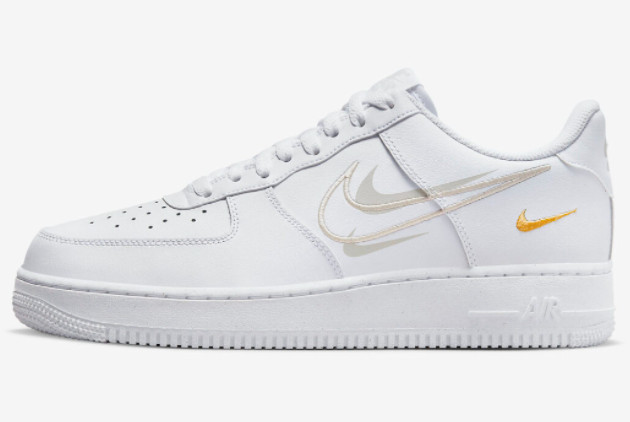 2022 Cheap Nike Air Force 1 Multi Swoosh Casual Shoes DX2650-100