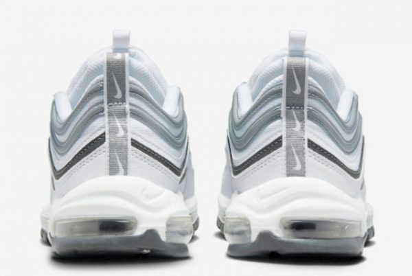2022 Nike Air Max 97 White Silver Grey Casual Shoes DX8970-100-3