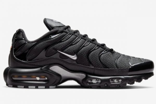 2022 Nike Air Max Plus Black Silver Running Shoes DX8971-001-1