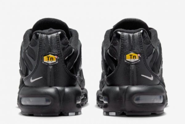 2022 Nike Air Max Plus Black Silver Running Shoes DX8971-001-3