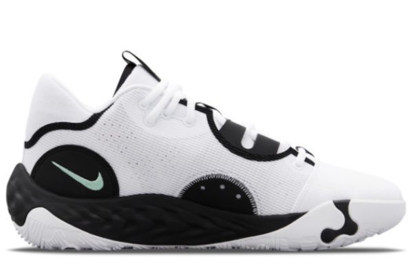 2022 Nike PG 6 White Black Basketball Sneakers DH8447-101-1