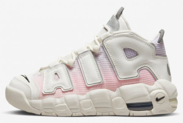 2022 Released Nike Air More Uptempo Gradient Ripstop White DQ0514-100