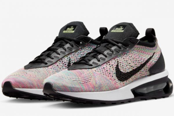 2022 Top Shoes Nike Air Max Flyknit Racer Multi-Color DM9073-300-2