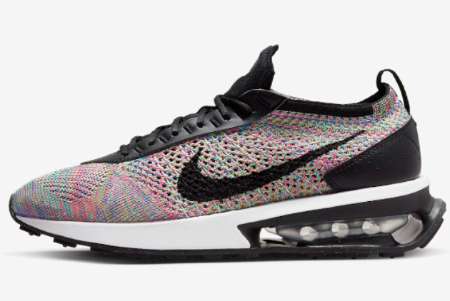 2022 Top Shoes Nike Air Max Flyknit Racer Multi-Color DM9073-300