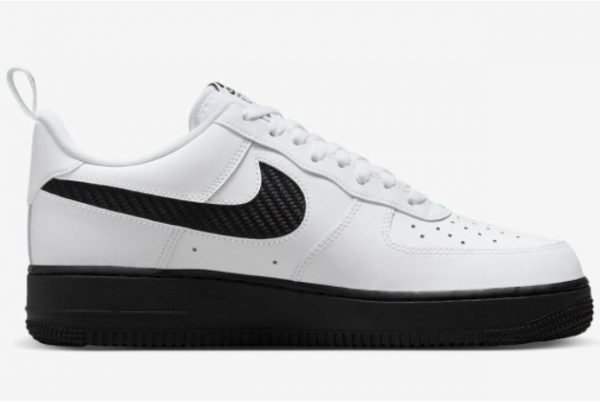 Men and Women's Nike Air Force 1 Low White Black Teal DR0155-100-1